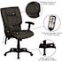 Carnegy Avenue Black Office/Desk Chair