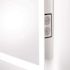 Home Netwerks 36 in. W x 30 in. H Frameless Rectangular LED Light Bathroom Vanity Mirror in Silver w / White LED Lit Frame