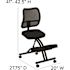 Carnegy Avenue Black Office/Desk Chair