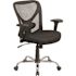 Carnegy Avenue Mesh Swivel Office Chair in Black