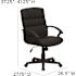 Carnegy Avenue Black Office/Desk Chair