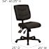 Carnegy Avenue Black Office/Desk Chair