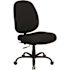 Carnegy Avenue Fabric Swivel Office Chair in Black