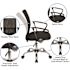 Carnegy Avenue Mesh Swivel Office Chair in Black