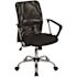Carnegy Avenue Mesh Swivel Office Chair in Black