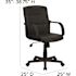 Carnegy Avenue Black Office/Desk Chair