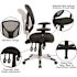 Carnegy Avenue Mesh Swivel Office Chair in Black