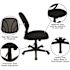 Carnegy Avenue Mesh Swivel Office Chair in Black