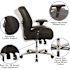 Black Hercules Series 24/7 Intensive Use Big and Tall Swivel Office and Gaming Chair, Ergonomic Mesh Padded Office Chair