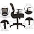 Carnegy Avenue Mesh Swivel Office Chair in Black