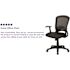Carnegy Avenue Mesh Swivel Office Chair in Black