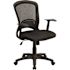 Carnegy Avenue Mesh Swivel Office Chair in Black