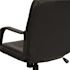 Carnegy Avenue Vinyl Swivel Office Chair in Black