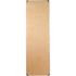 Carnegy Avenue Fielder 96 in. L Rectangular Natural Wood Top w/ Metal Edges, Protective Corner Guards Folding Banquet Table