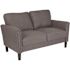 Carnegy Avenue Dark Gray Fabric Loveseat