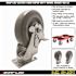 SNAP-LOC Super Duty 6 in. Swivel Plate Caster with 450 lbs. Load Rating and Brake