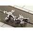 Kingston Brass Vintage Combo Set 3-Handle Claw Foot Tub Faucet with Shower Set in Chrome