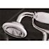 Kingston Brass Wall-Mount Adjustable Centers 3-Handle Claw Foot Tub Faucet with Hand Shower in Chrome