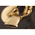 Kingston Brass Wall-Mount Adjustable Centers 3-Handle Claw Foot Tub Faucet with Hand Shower in Polished Brass