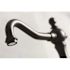 Kingston Brass Victorian 8 in. Widespread 2-Handle Bathroom Faucet in Matte Black