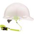 Ergodyne Squids Lime Coil Hard Hat Lanyard with Buckle