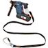 Ergodyne 40 lbs. Black Standard Single Double-Locking Carabiner with Swivel Tool Lanyard