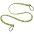 Ergodyne 15 lbs. Lime Stainless Extended Dual Carabiner Tool Lanyard