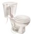 Fluidmaster Secure Cap Universal Toilet Bolt Caps in White
