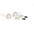 Fluidmaster Secure Cap Universal Toilet Bolt Caps in White