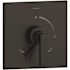 Symmons Duro 1-Handle Wall-Mounted Valve Trim Kit with Volume Control in Matte Black (Valve not Included)