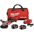 Milwaukee M18 FUEL 18V Lithium-Ion Brushless Cordless 4-1/2 in./6 in. Grinder with Paddle Switch Kit and Two 6.0 Ah Battery