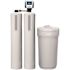 NOVO 489 Series Whole House Water Softener Taste Odor KDF Water Filtration System with NVO489UFHTOK-150 Gray Tanks