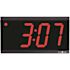 Pyramid Time Systems RF Wireless Synchronized LED 4 in. Digit Hour/Min Digital Clock