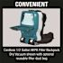 Makita 18-Volt X2 LXT Lithium-Ion (36-Volt) Brushless Cordless 1/2 Gal. HEPA Filter Backpack Dry Vacuum Kit, 5.0Ah