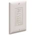 Arlington Industries Cable Entry Device Slotted Cover with Wall Plate