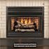 Pleasant Hearth Universal Circulating Zero Clearance 32 in. Ventless Dual Fuel Fireplace Insert