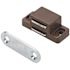 Everbilt 4.4 lbs. Magnetic Catch, Brown (50-Pack)