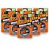 Gorilla 1 in. x 1.67 yds. Black Heavy Duty Mounting Tape (6-Pack)