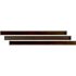 A&A Surfaces Aged Walnut 0.35 in. T x 1.77 in. W x 94 in. L Luxury Vinyl Surface Reducer Molding
