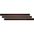 A&A Surfaces Aged Walnut 3/4 in. T x 2.75 in. W x 94 in. L Luxury Vinyl Flush Stair Nose Molding