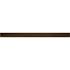 A&A Surfaces Aged Walnut 3/4 in. T x 2.75 in. W x 94 in. L Luxury Vinyl Flush Stair Nose Molding