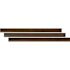 A&A Surfaces Aged Walnut 3/4 in. T x 0.64 in. W x 94 in. L Luxury Vinyl Quarter Round Molding