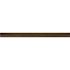 A&A Surfaces Aged Walnut 3/4 in. T x 0.64 in. W x 94 in. L Luxury Vinyl Quarter Round Molding