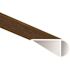 A&A Surfaces Antique Mahogany 1 in. T x 2.23 in. W x 94 in. L Luxury Vinyl Overlapping Stair Nose Molding