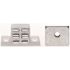 Everbilt High Rise Magnetic Catch, White (15-Pack)