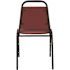 National Public Seating 9100 Series Pleasant Burgundy Vinyl Upholstered Banquet Chair (4-Pack)