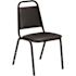 National Public Seating 9100 Series Panther Black Vinyl Upholstered Banquet Chair (4-Pack)