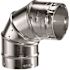 DuraVent 5 in. x 9.3 in. Type-B 90-Degree Elbow for Chimney Pipe