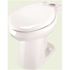 Gerber Plumbing Ultra Flush Pressure Assisted 1.0/1.28/1.6 GPF ADA Elongated Toilet Bowl Only in White