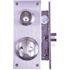 TownSteel Ligature Resistant Satin Stainless Steel Mortise Lock Escutcheon Knob Trim
